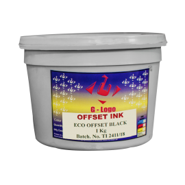 G-LOGO INK OFFSET ECO BLACK